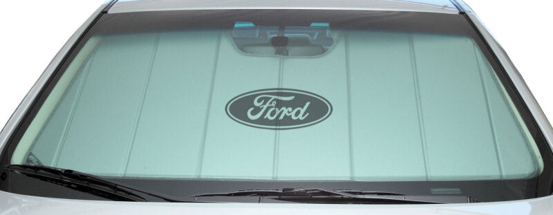 Covercraft Covercraft UVS100 Custom Sunscreen with Black Ford Oval logo (UFF11015SV)