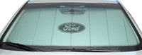 Covercraft Covercraft UVS100 Custom Sunscreen with Black Ford Oval logo (UFF11004SV)