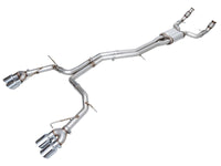 AWE Tuning AWE Tuning 19-23 Audi C8 S6/S7 2.9T V6 AWD Track Edition Exhaust - Chrome Silver Tips (3020-42101)