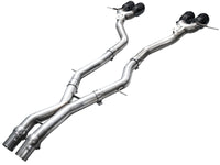 AWE Tuning AWE Tuning 23-24 BMW G87 M2 Track Edition Exhaust - Diamond Black Tips (3020-43487)
