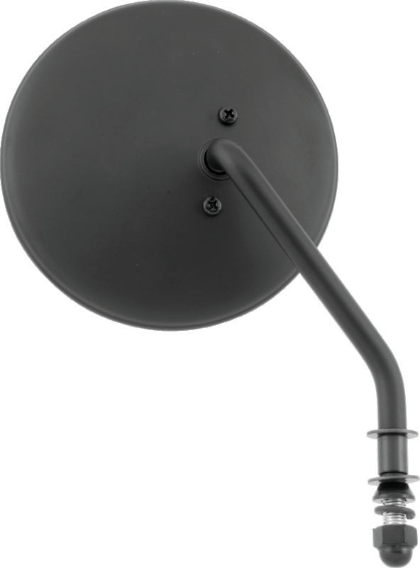 Bikers Choice AA Bikers Choice Black 4 Inch Round Mirror Short Right Universal (482776)