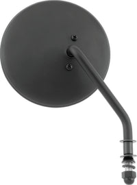 Bikers Choice AA Bikers Choice Black 4 Inch Round Mirror Short Right Universal (482776)