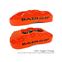 Baer Brakes Baer Brakes 73-76 Buick Century STD Studs 14in Pro+ Front SDZ Brake Kit - Hugger Orange (4301343HO)