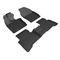 3D MAXpider 3D MAXpider 2023 Toyota Prius Kagu Black Floor Mat - Row 1/2 (L1TY30501509)
