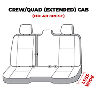 Covercraft Covercraft 19-24 Dodge Ram Waterproof Polyester SeatSaver Custom Second Row Seat Covers - Grey (SS7527WFGY)