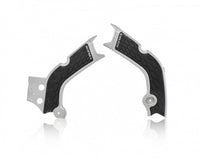 Acerbis Acerbis 19-22 CRF250R/RX/ CRF450R/RX/ CRF450R-S Frame Guards- X-Grip - Silver/Black (2736331015)