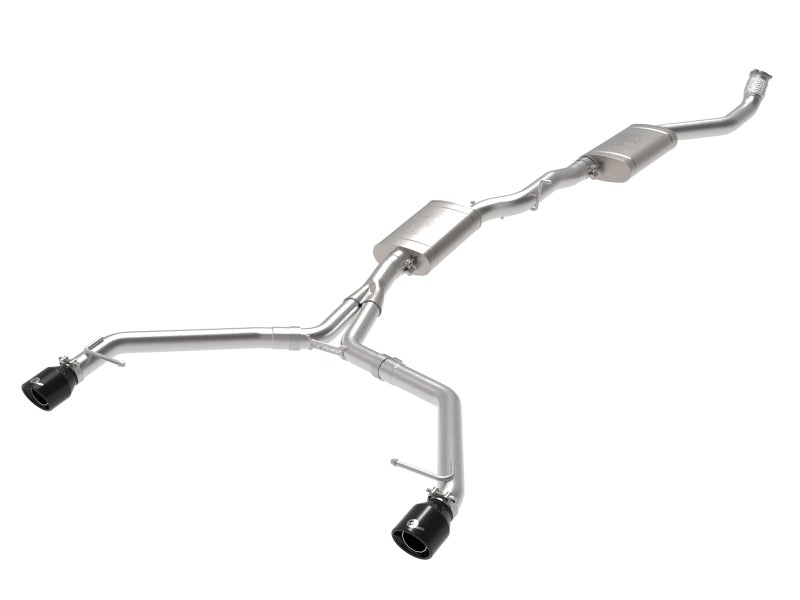aFe Discount B aFe MACH Force-Xp 13-16 Audi Allroad L4 SS Cat-Back Exhaust w/Black Tips (49-36438-B)