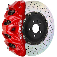 Brembo Brembo 05-13 Range Rover Sport Front GT BBK 8 Piston Cast 412x38 2pc Rotor Drilled-Red (1Q1.9610A2)
