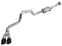 AWE Tuning AWE 21-25 Ford F150 (14th Gen Reg Cab) Cat-Back Exhaust - 4.5in Dual Side Exit Diamond Black Tips (3015-33145)