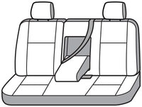 Covercraft Covercraft Endura Waterproof Polyester SeatSaver Custom Second Row Seat Covers (SS7453WFBK)