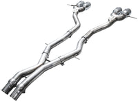 AWE Tuning AWE Tuning 23-24 BMW G87 M2 Track Edition Exhaust - Chrome Silver Tips (3020-42487)