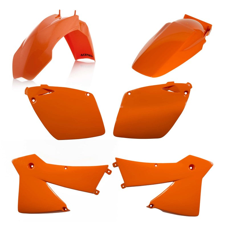 Acerbis Acerbis 01-03 KTM SX250-400/ 2003 EXC/MXC Plastic Kit - KTM Orange (2070950237)