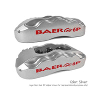 Baer Brakes Baer Brakes STD Studs 14in Extreme+ Front SDZ Brake Kit - Silver (4261339S)