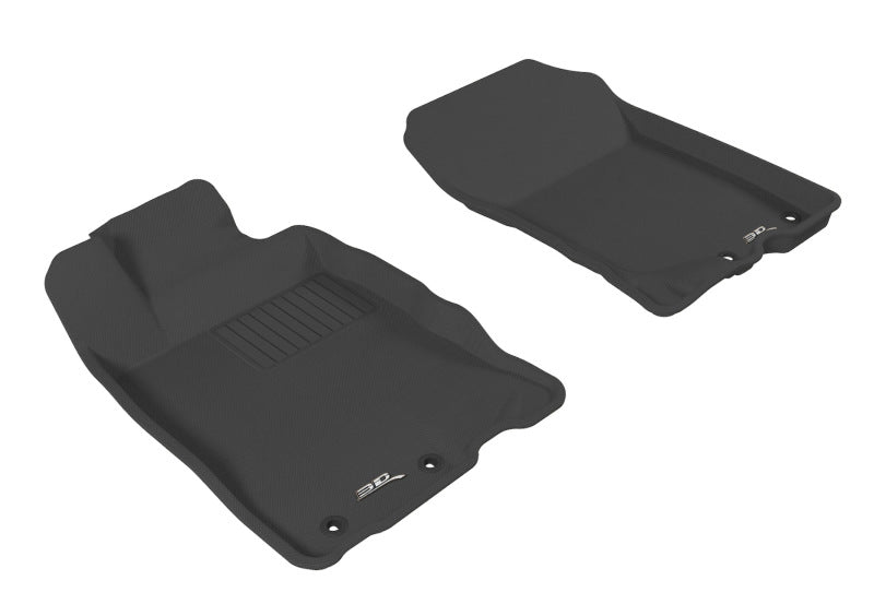 3D MAXpider 3D MAXpider 2010-2014 Honda Insight Kagu 1st Row Floormat - Black (L1HD02311509)