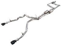 AWE Tuning AWE Tuning 2025+ RAM 1500 RHO 3.0 I6 TT 0FG Dual Rear Exit Cat-Back Exhaust - Diamond Black Tips (3015-33630)