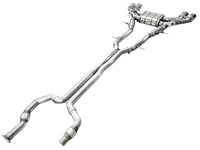 AWE Tuning AWE Tuning 2021+ Cadillac CT4-V Blackwing SwitchPath Exhaust - Chrome Silver Tips (3025-42436)