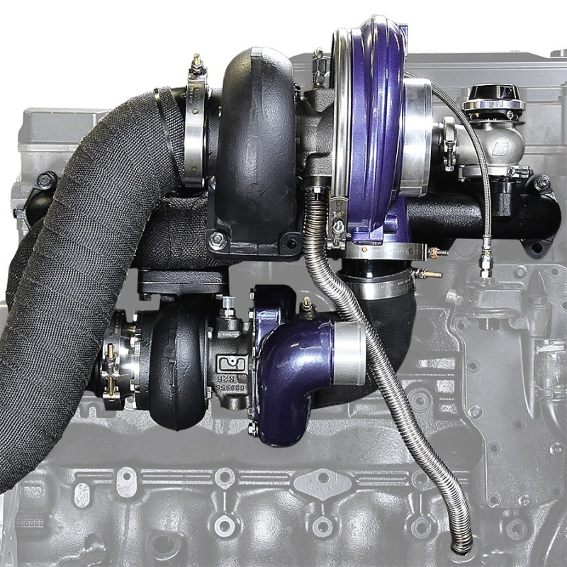 ATS Diesel ATS Diesel 94-98 Dodge Cummins 5.9L Aurora 3000/5000 Compound Turbo Kit (202-A35-2164)