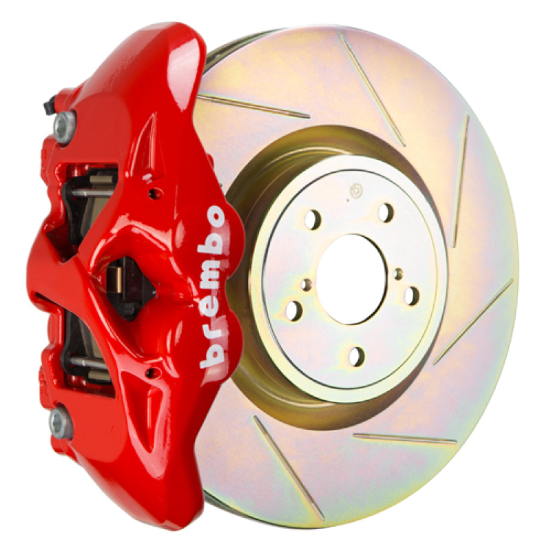 Brembo Brembo 15-21 WRX (VA) Front GT BBK 4 Piston Cast 326 x30 1pc Rotor Slotted Type-1-Red (1S5.6002A2)