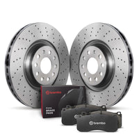 Brembo OE Brembo OE 08-15 Audi TT Quattro Rear Disc Brake Kit (KTX4067)