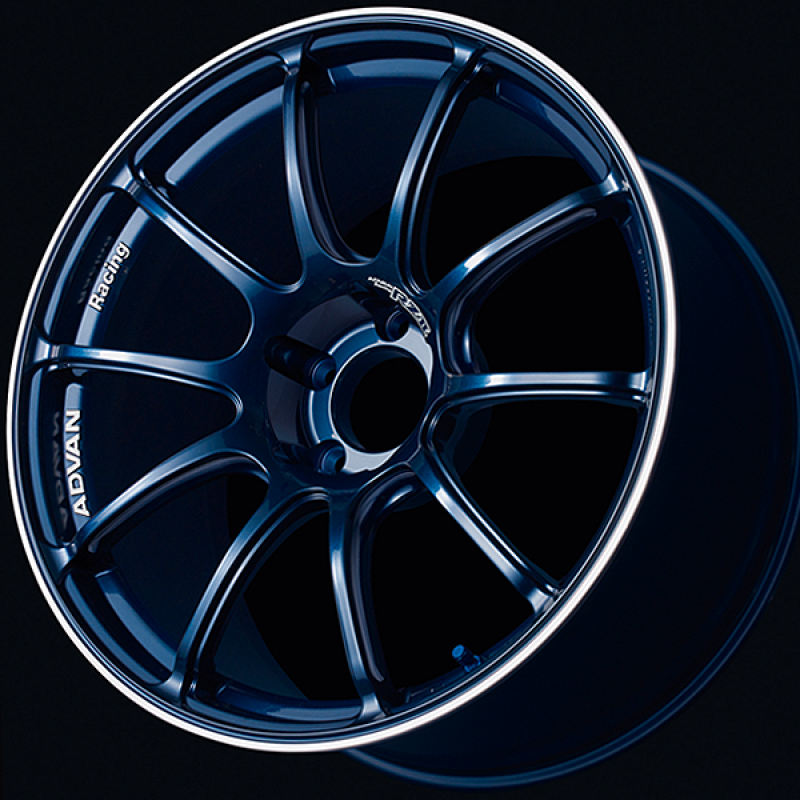 Advan Advan RZII 16x7.0 / +38 Offset / 5x100 / 63mm Bore / Racing Indigo Blue and Ring (YAZ6E38DE)