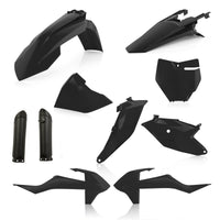 Acerbis Acerbis 18+ KTM SX85/21-24 GasGas MC85 Full Plastic Kit - Black (2686020001)