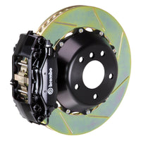 Brembo Brembo 13-17 Veloster Turbo Front GT BBK 4 Piston Cast 345x28 2pc Rotor Slotted Type-1-Black (1P2.8003A1)