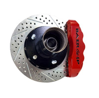 Baer Brakes Baer Brakes 76-77 Ford Bronco 11.9in Pro+ Front Brake Kit-Black- (4261558B)