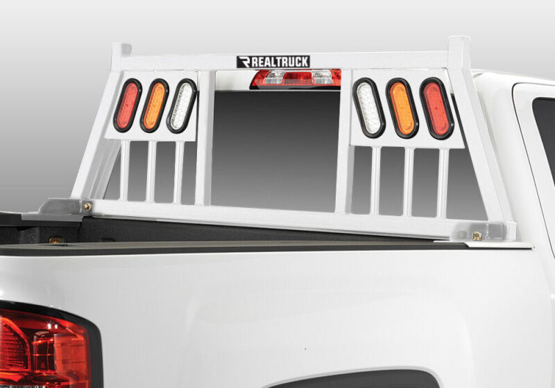 BackRack BackRack 99-22 Ford F-250/350/450 SD Three Light Rack Frame ONLY (Req. HW) - White (147TLW)
