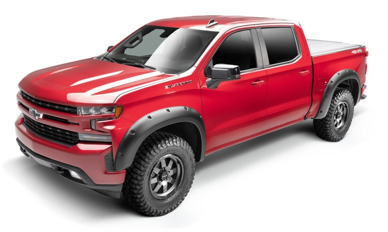 Bushwacker Bushwacker 19-21 Chevrolet Silverado 1500 Forge Style Flares 4pc - Black (48140-08)