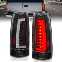 ANZO ANZO 1999-2000 Cadillac Escalade LED Taillights Black Housing Clear Lens Pair (311344)