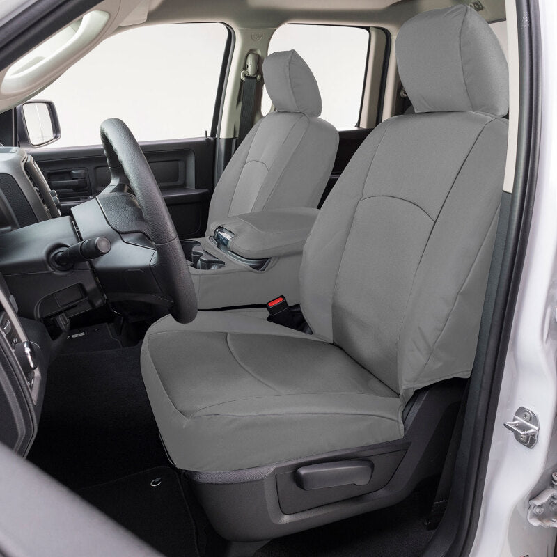 Covercraft Covercraft 15-24 Ford Transit Endura PrecisionFit Custom Front Row Seat Covers - Silver/Silver (GTF4220ABENSS)