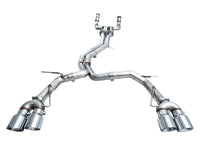 AWE Tuning AWE Tuning 19-23 Audi C8 S6/S7 2.9T V6 AWD Track Edition Exhaust - Chrome Silver Tips (3020-42101)