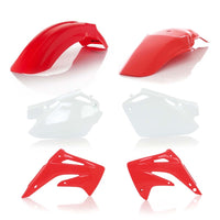 Acerbis Acerbis 03-07 Honda CR85R Plastic Kit - Red Original 04 (2040940245)