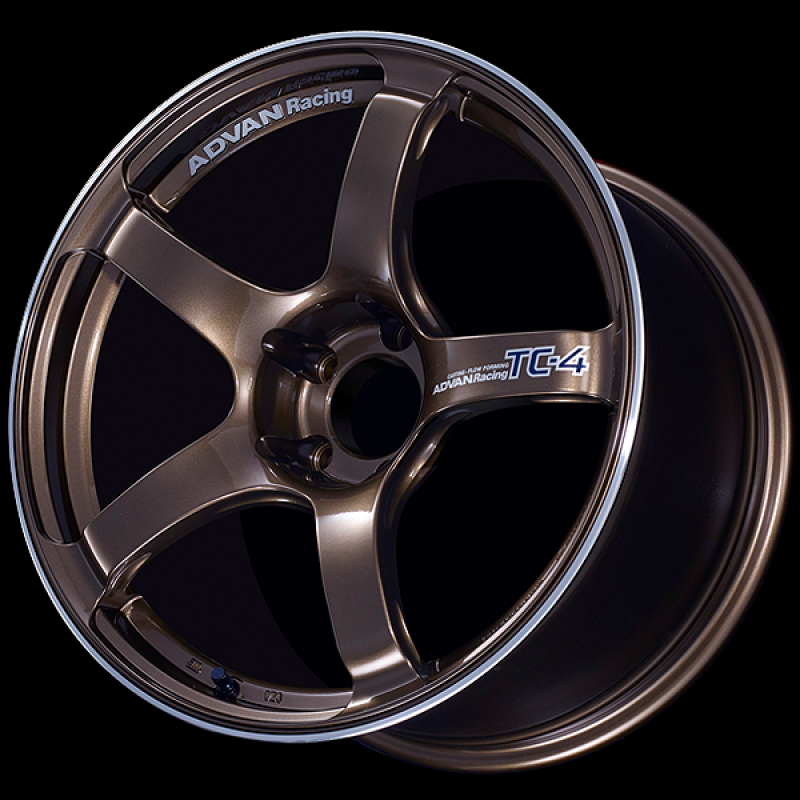 Advan Advan TC4 16x6.5 / +37 Offset / 4x100 / 63mm Bore / Umber Bronze Metallic and Ring (YAD6D37AUAR)