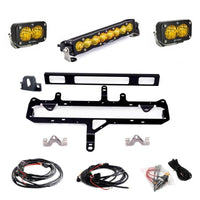 Baja Designs Baja Designs 2024+ Toyota Tacoma S8 10in Light Bar / S2 Pro TRD Pro Grille Conversion Light Kit (448263)