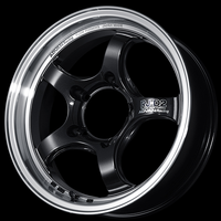 Advan Advan RG-D2 15x6.0 / +38 Offset / 4x100 / 63mm Bore / Machining and Black Gunmetallic (YAT5C38ABG)
