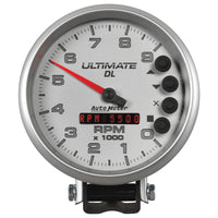 AutoMeter AutoMeter Gauge Tach 5in. 9K RPM Pedestal Datalogging Ultimate Dl Playback Silver (6894)