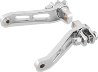 Bikers Choice K Bikers Choice Adjustable Forward Control Heel Rest Kit 89-Up FXST 93-02 FXDWG Replaces H-D 50227-01 (488719)