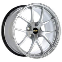 BBS Discount C BBS RI-A 18x10 5x120 ET25 Diamond Silver Wheel -82mm PFS/Clip Required (RIA045DS)