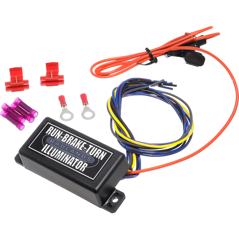 Badlands Badlands 2014+ Sportster CAN/Bus Hard Wire Illuminator w/ Center Taillight (ILL-CB)