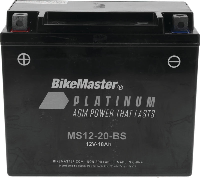 BikeMaster G BikeMaster AGM Battery - MS12-20-BS (780725)