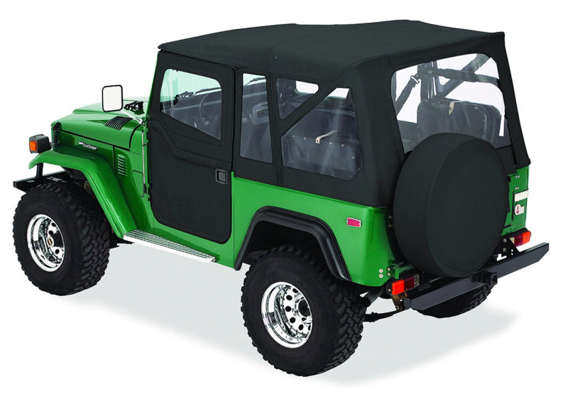 Bestop Bestop 64-84 Land Cruiser Supertop Classic (Black Denim Clear Windows) (51464-15)