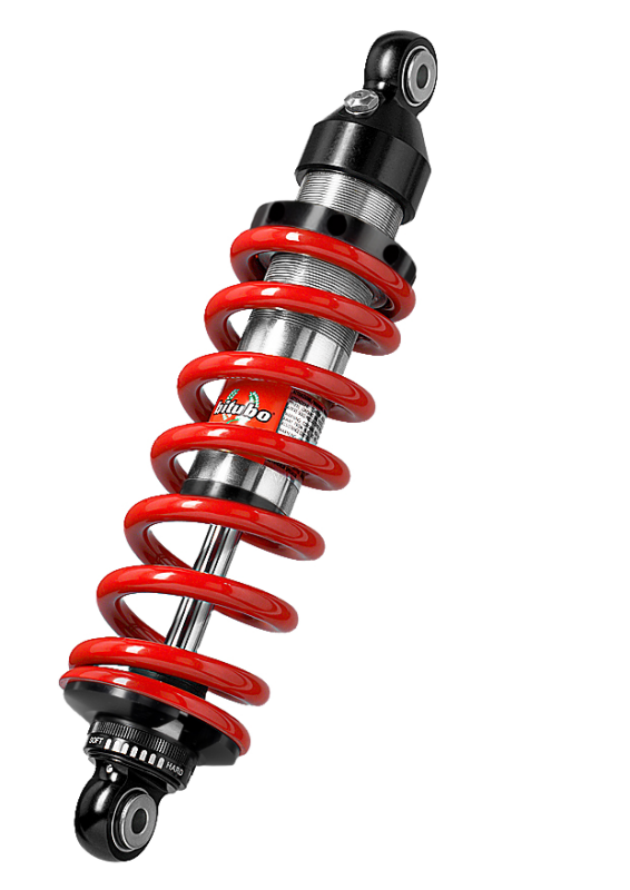 Bitubo Suspension Bitubo XZE0 Monoshocks Adjustable: Spring Preload, Rebound, Red Spring (S0018XZE01)