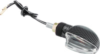 BikeMaster O BikeMaster Ministalk Marker Light V-Shape Carbon/Clear (266008)