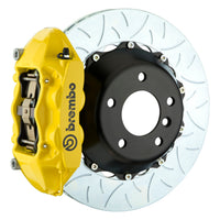 Brembo Brembo 03-09 E55 AMG Rear GT BBK 4 Piston Cast 380x28 2pc Rotor Slotted Type3- Yellow (2P3.9009A5)