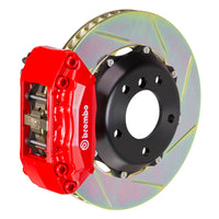 Brembo Brembo 96-01 A4/98-04 A6 2.8 Front GT BBK 4 Piston Cast 2pc 328x28 2pc Rotor Slotted Type1-Red (1A2.6005A2)