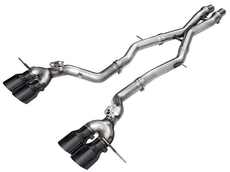 AWE Tuning AWE Tuning 23-24 BMW G87 M2 Track Edition Exhaust - Diamond Black Tips (3020-43487)