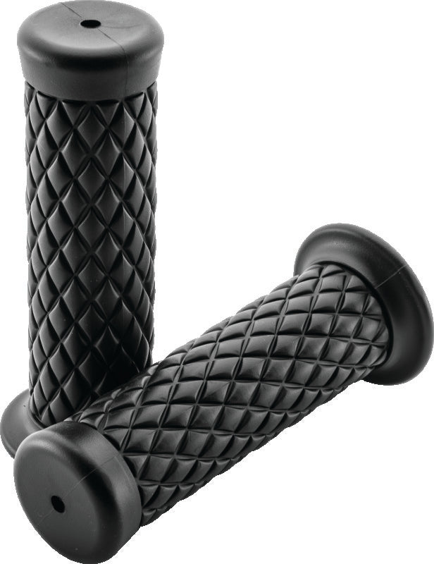 BikeMaster BB BikeMaster Quilted Grips - Black (102296)