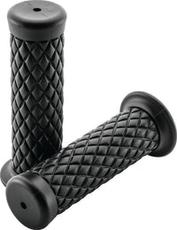 BikeMaster BB BikeMaster Quilted Grips - Black (102296)