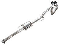 AWE Tuning AWE 21-25 Ford F150 (14th Gen Reg Cab) Cat-Back Exhaust - 4.5in Dual Side Exit Diamond Black Tips (3015-33145)